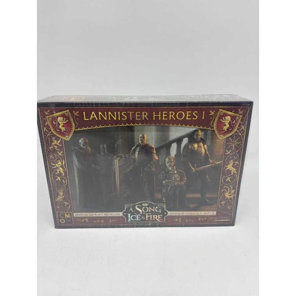 A Song of Ice & Fire Tabletop Miniatures Game Lannister Heroes 1 New